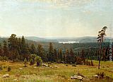 Famous Forest Paintings - A Lakeside Forest